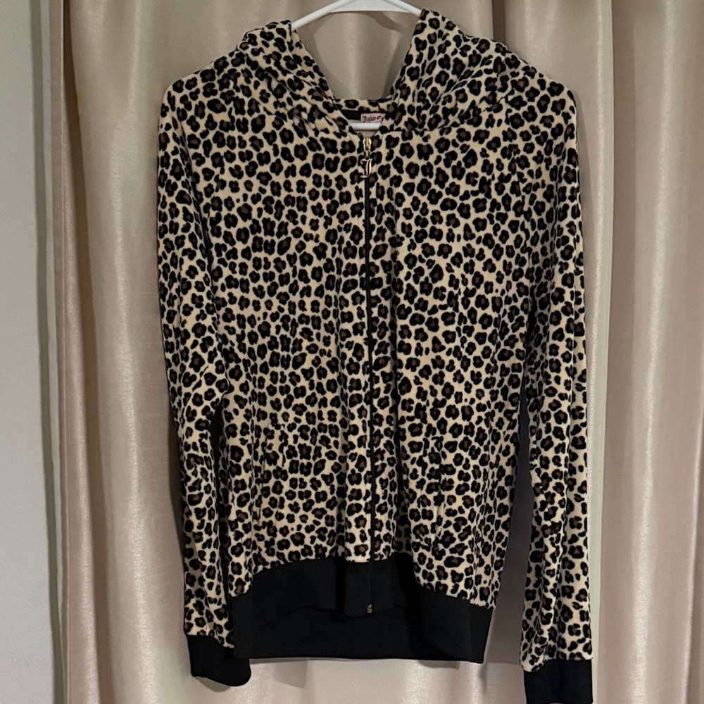 Juicy Couture Animal Print Hoodie